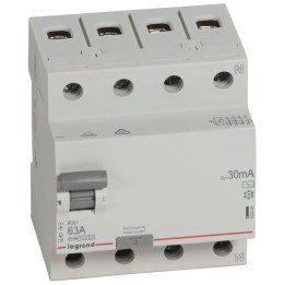 Legrand RX УЗО 4П 63А 30мА