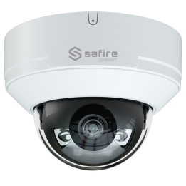 SAFIRE SMART SF-IPD040A-4E1-NIGHT 4MP IP67 PoE kupola kamera ar baltu LED