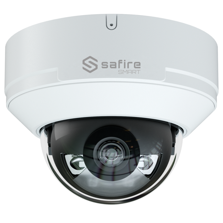 SAFIRE SMART SF-IPD040A-4E1-NIGHT 4MP IP67 PoE kupola kamera ar baltu LED