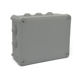 Junction box IP66, 150x115x65mm with cable entries