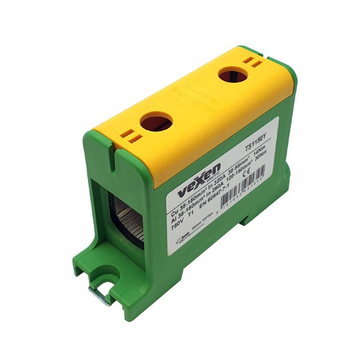 TS1150Y PEN universal terminal block Al/Cu 35-150mm2