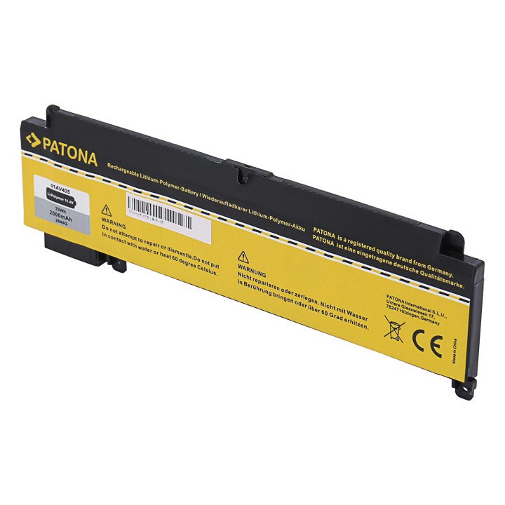 Аккумулятор Patona PT2844 для ноутбука Lenovo ThinkPad T460S/T470S, 2000mAh, 11.4V Li-Pol