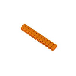 Spaiļu rinda oranža 12x6.0mm2