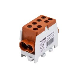 Клемма HLAK Al/Cu 2×35-2×25 мм коричневая