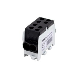 Клемма HLAK Al/Cu 2×35-2×25 мм чёрная