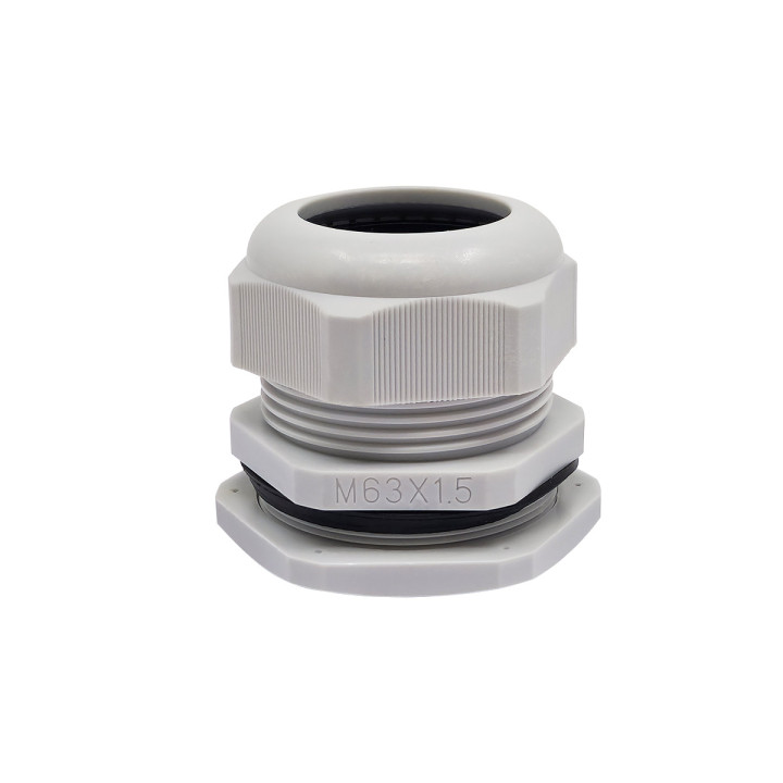 M63 muovinen läpivientiholkki, IP68, 37-44mm