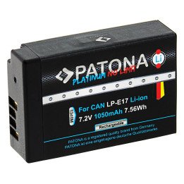 Patona PT1348 Battery for Canon LP-E17 1050mAh Li-Ion