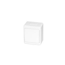 BETA switch surface white IP44