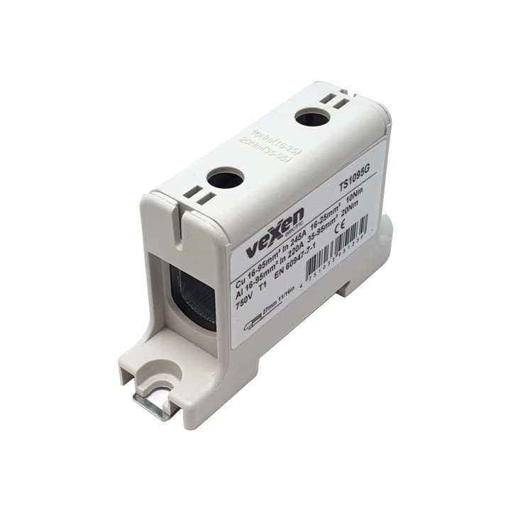 TS1095G L universal terminal block Al/Cu 16-95mm2