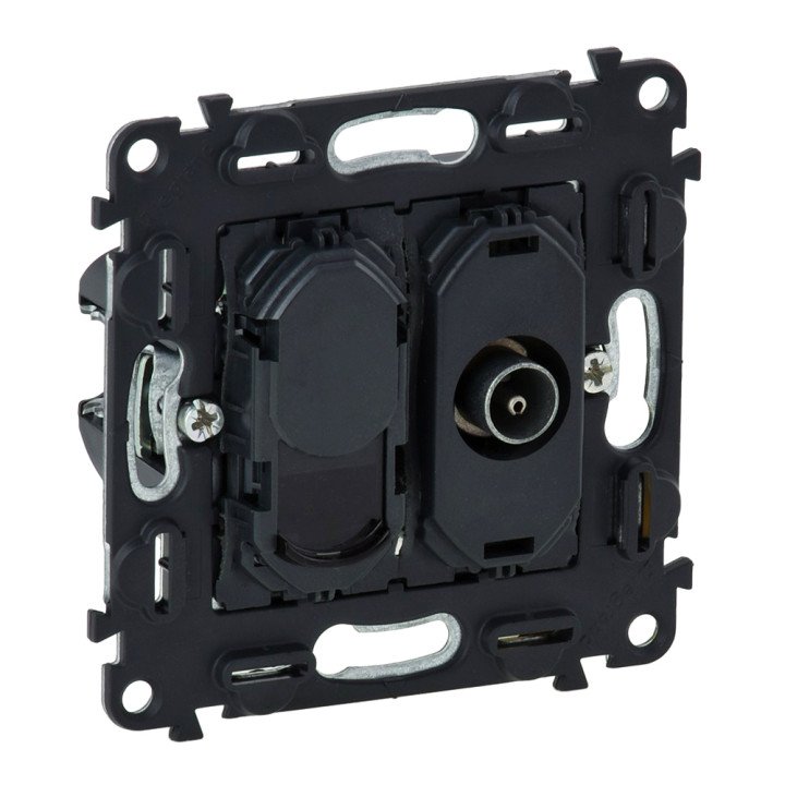 Valena InMatic TV + RJ45 Cat.6 UTP розетка
