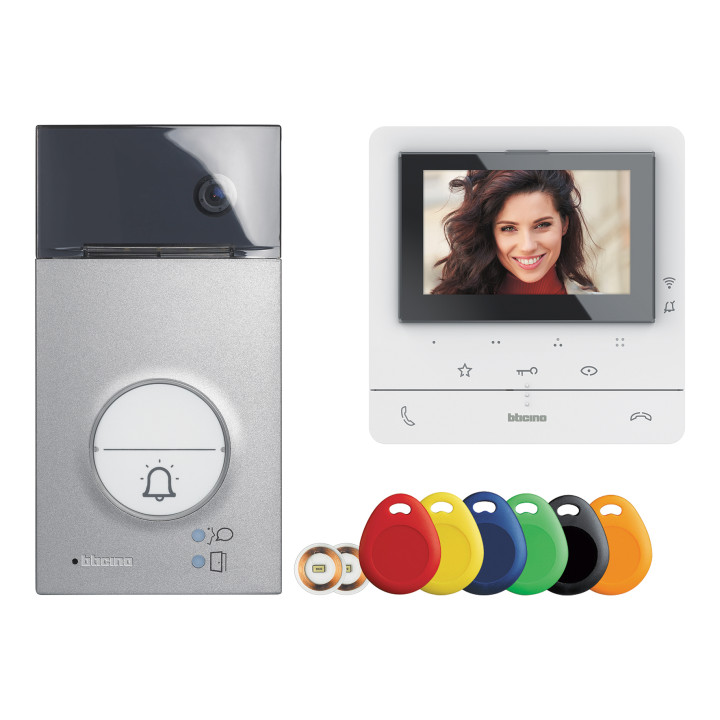 Bticino Classe 100X Netatmo 5 video komplekts Linea 3000