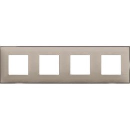 Классия Frames рамка кремовая матовая, 4 места