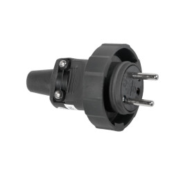 Guminis kištukas 250V, 16A, IP 65