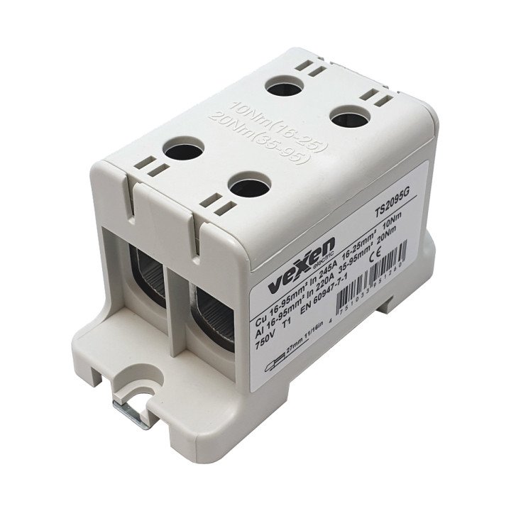 TS2095G универсальная клемма L, Al/Cu 16-95mm²