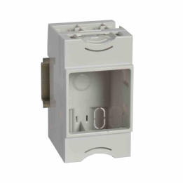 Special modular support for rail - Arteor/Mosaic 2-module mechanisms - 2.5 mod