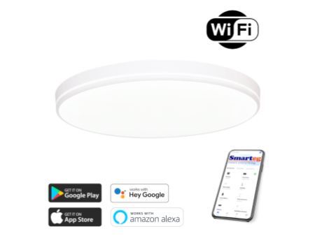 Viedā lampa 40cm 20W balts Wi-Fi