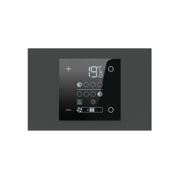 Rectangular Plate 71 (Form/Flank/NF) (80x121) 1 window (60x60) Fenix NTM Grey Bromine