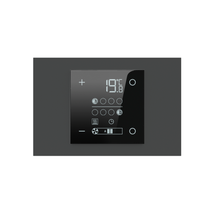 Ekinex накладка Form/Flank/NF 80x121 mm серый Fenix NTM EK-PRS-FGB
