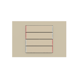 Ekinex plāksne 71 60x15 mm bēšs Fenix NTM EK-T4R-FBL