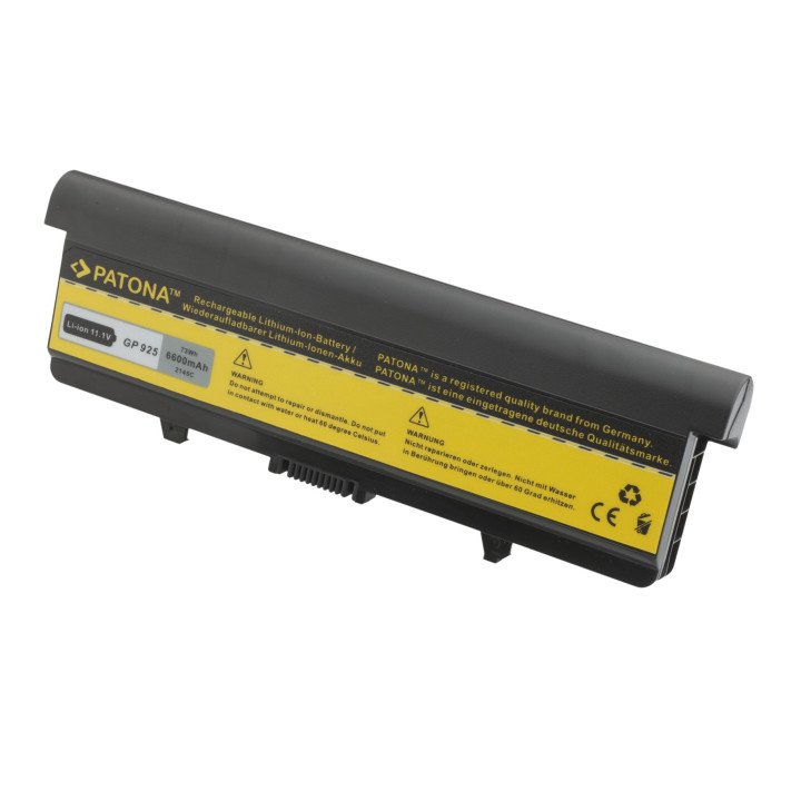 Patona PT2145 Battery for Dell Inspiron 1525 6600mAh 11.1V Li-Ion