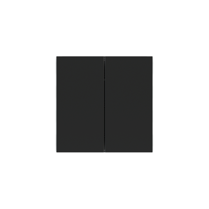 Ekinex plāksne Form/Flank/NF 40x80 mm Black Ingo Fenix NTM EK-TRV-FNI