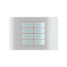 Rectangular Plate Deep (FF/71/20Venti) (87x128) 1 window (45x68) Metal Alluminium