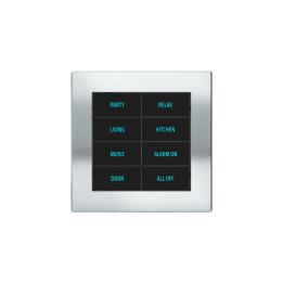 Ekinex plāksne 20venti 87x87 mm metāls EK-DQS-CRO