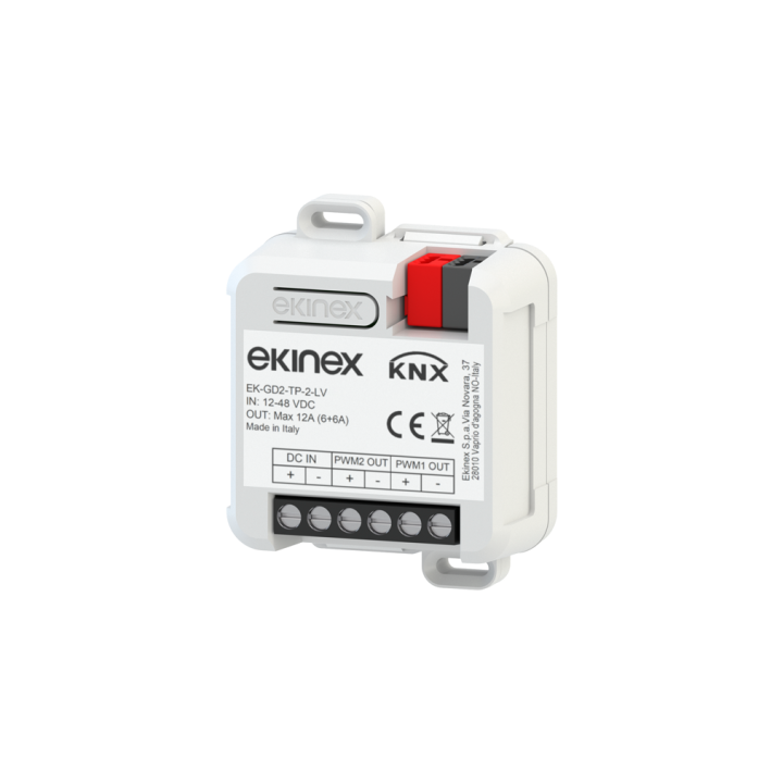 Ekinex KNX kontrolieris EK-GD2-TP-2-LV