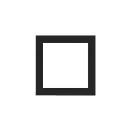 Square Plate 71 (Form/Flank/NF) (80x80) 1 window (60x60) Fenix NTM Black Ingo
