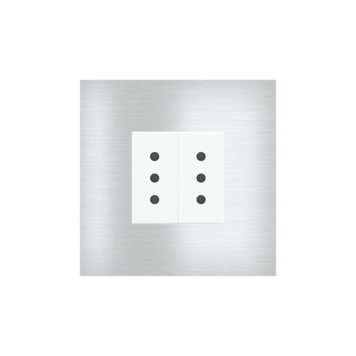 Ekinex plāksne 20venti 98x98 mm metāls EK-SQP-GBQ