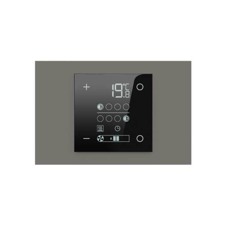 Ekinex накладка Form/Flank/NF 80x121 mm серый Fenix NTM EK-PRS-FGL