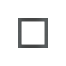 Ekinex накладка Form/Flank/NF 80x80 mm металл EK-PQS-GBU