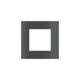 Ekinex plāksne Form/Flank/NF 80x80 mm metāls EK-PQP-GBU