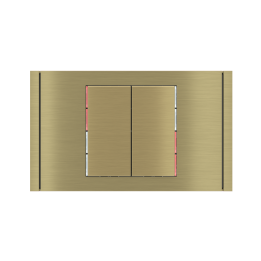Ekinex plāksne 71 30x60 mm misiņš metāls EK-T2R-GBB