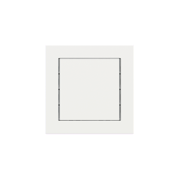 Ekinex plāksne 71 60x60 mm White Malè Fenix NTM EK-T1Q-FBM-