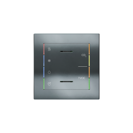 Ekinex накладка 71 60x60 mm черный металл EK-T1Q-CBM-ES2