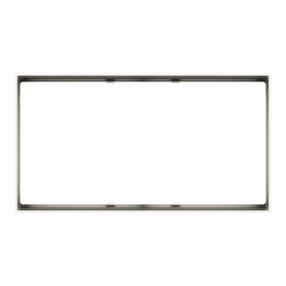 Ekinex накладка FF 86x157 mm белый пластик EK-FO2-GAA