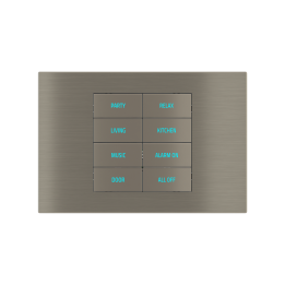 Rectangular Plate Deep (FF/71/20Venti) (87x128) 1 window (45x68) Metal Nickel