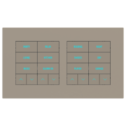 Rectangular Plate Surface (71/20Venti) (98x168) 2 windows (60x60)+(60x60) Fenix NTM Beaver Ottawa