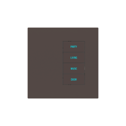 Ekinex plāksne 20venti 98x98 mm Cocoa Orinoco Fenix NTM EK-SQT-FCC