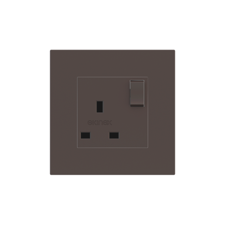 Ekinex накладка 55x55 mm Cocoa Orinoco Fenix NTM EK-PSC-UK-FCC