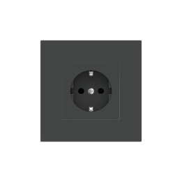 Ekinex накладка 20venti 98x98 mm серый Fenix NTM EK-SQG-FGB