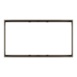 Ekinex накладка FF 86x157 mm никель металл EK-FO2-GBR