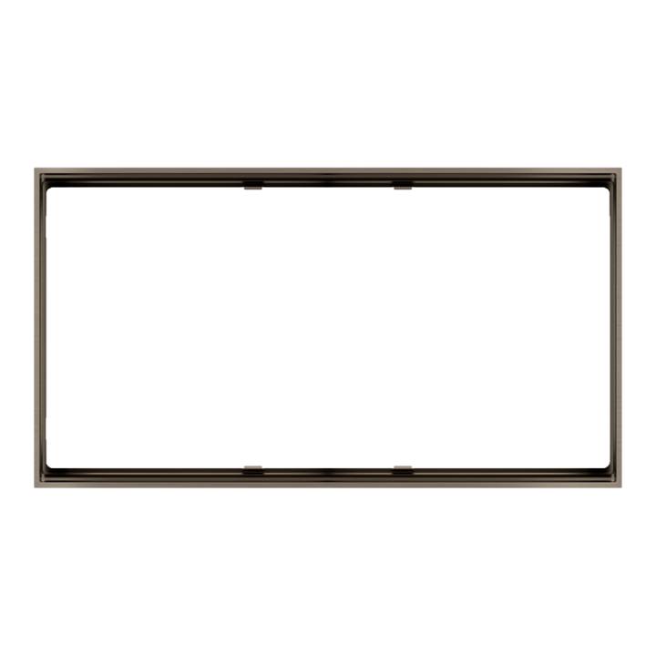 Ekinex накладка FF 86x157 mm никель металл EK-FO2-GBR