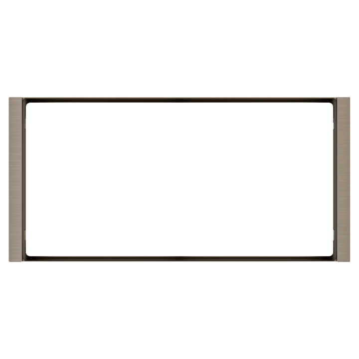 Ekinex plāksne FF 80x165 mm niķelis metāls EK-FL2-GBR
