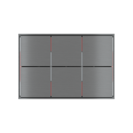 Ekinex plāksne FF 86x86 mm titāns metāls EK-FOQ-GBS