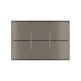 Square Frame FF Form (86X86) Metal Nickel