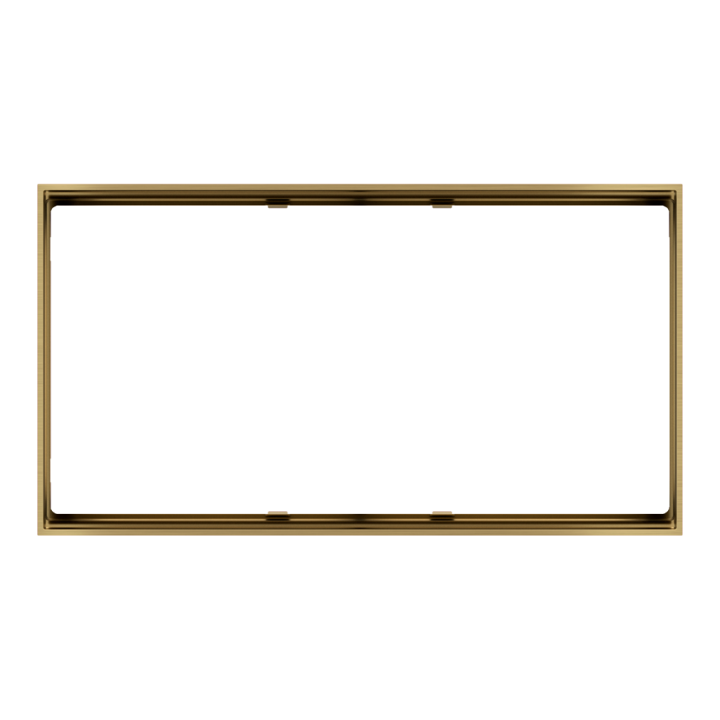 Ekinex накладка FF 86x157 mm латунь металл EK-FO2-GBB
