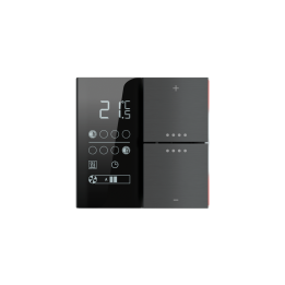 EQ2 room temperature controller, NF version - red/white LED