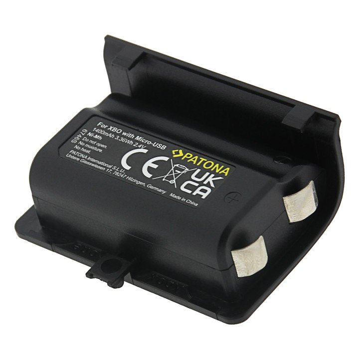 Patona PT6746 Rechargeable Battery Pack for Xbox One 1400mAh Ni-MH 2.4V with Micro USB